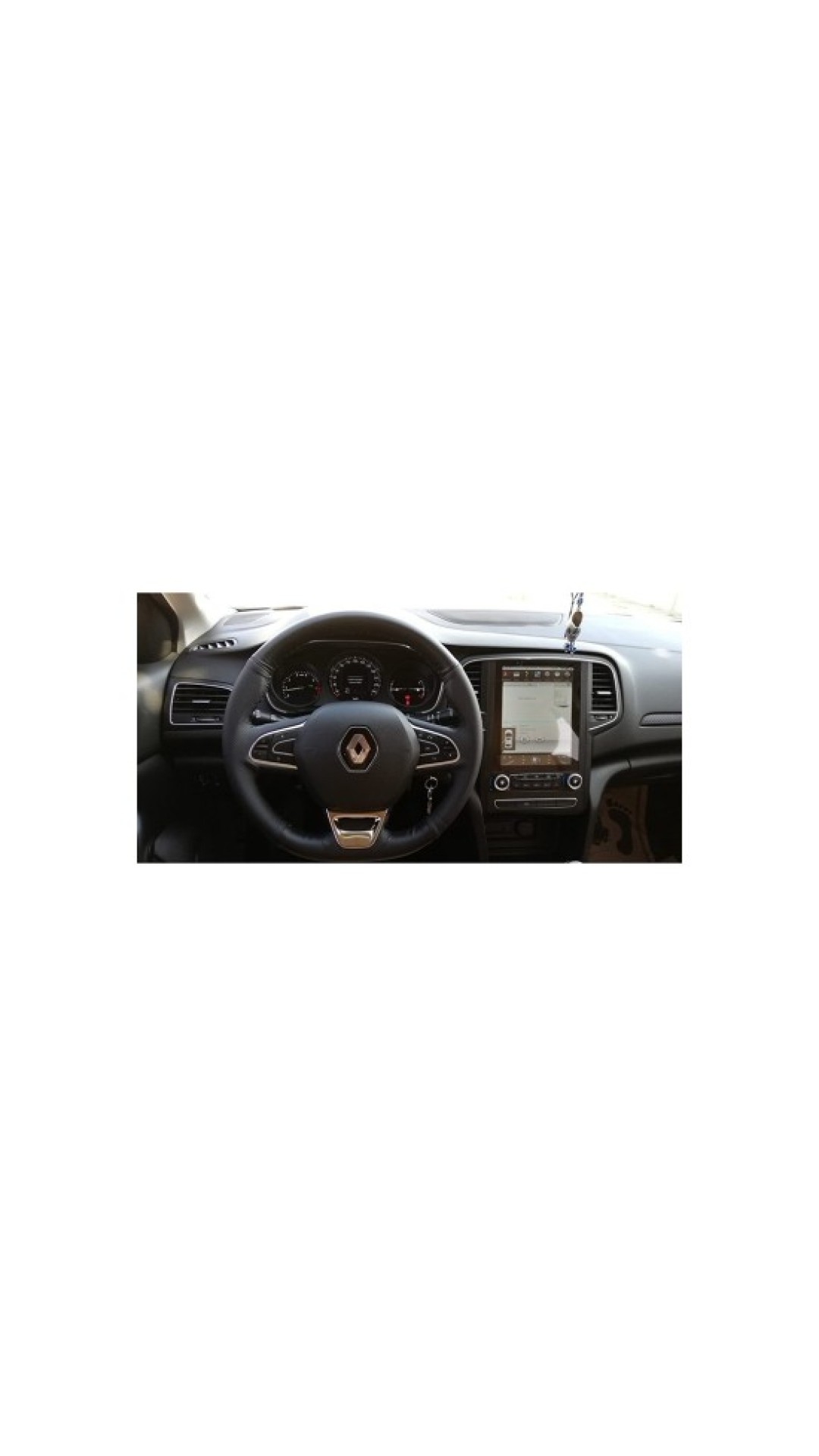 Renault Megene 4 Direksiyon Kromu 2016 Üzeri Uyumlu Renault Megene 4 Direksiyon Kromu 2016 Üzeri Uyumlu