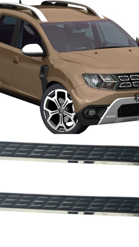 Dacia Duster Prolüx Yan Basamak 20108-2023 Uyumlu 