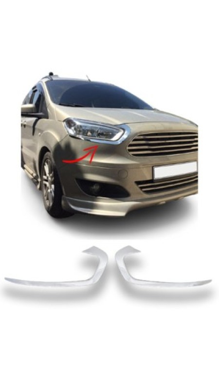 Ford Courier Krom Far Kaşı 2014-2023 Model Uyumlu