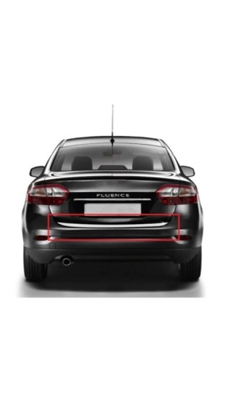 Renault Fluence Krom Parlak Bagaj Alt Çıtası 2010 Üzeri Uyumlu