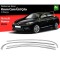 Renault Fluence Krom Cam Üst Çıtası 2010 Üzeri Parlak Paslanmaz Çelik 
