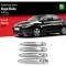 Renault Fluence Krom Kapı Kolu Sensörlü 2010 Üzeri Paslanmaz Çelik 