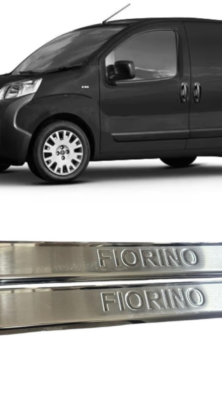 Fiat Fiorino Kapı Eşiği Paslanmaz Çelik 2008-2024 