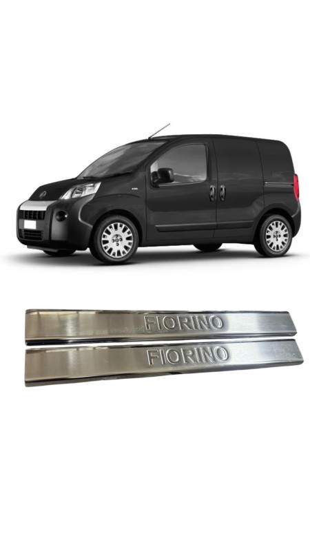 Fiat Fiorino Kapı Eşiği Paslanmaz Çelik 2008-2024 