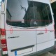 Volkswagen Crafter Krom Arka Cam Alt Çıtası 2006-2017 Model Aralığı Uyumlu Parlak Paslanmaz Çelik