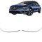 Renault Megane 4 Krom Ayna Alt Çıtası 2016-2023 Model Aralığı Uyumlu