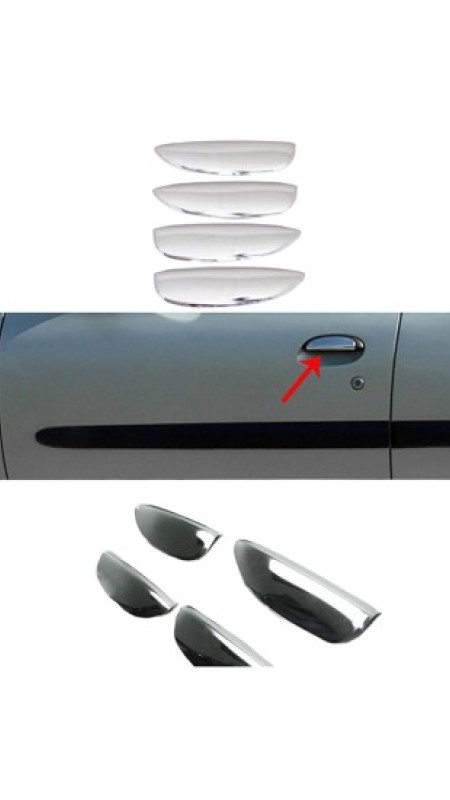 Renault Megane 1 Krom Kapı Kolu 1996-2004 Model Aralığı Uyumlu