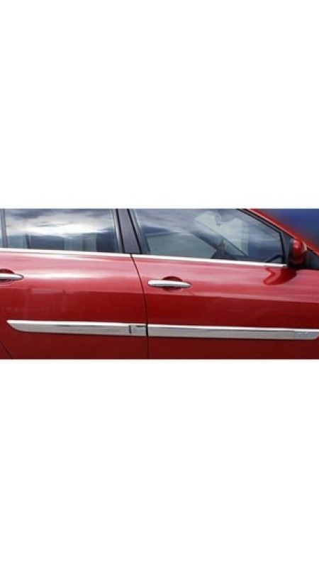 Renault Megane 2 Krom Yan Kapı Çıtası 2004-2010 Model Aralığı Uyumlu Hb-Sedan