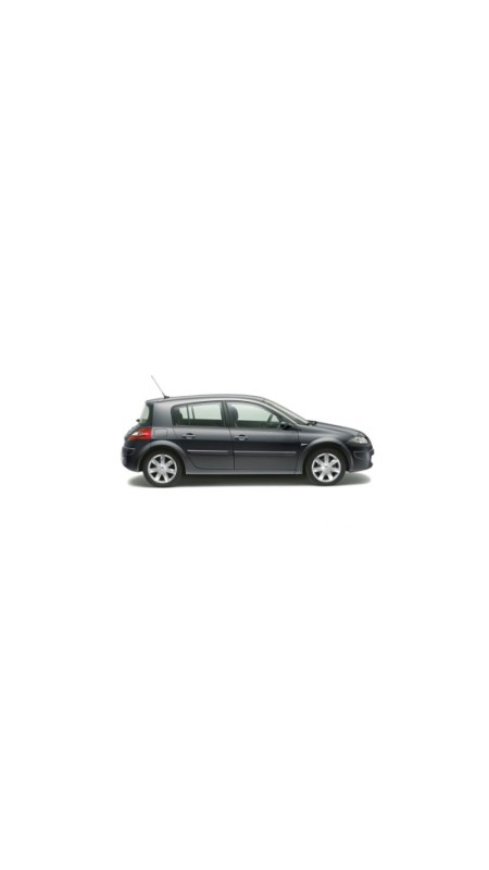 Renault Megane 2 HB Krom Cam Çıtası 2004-2010 Model Aralığı Uyumlu Parlak Paslanmaz Çelik 