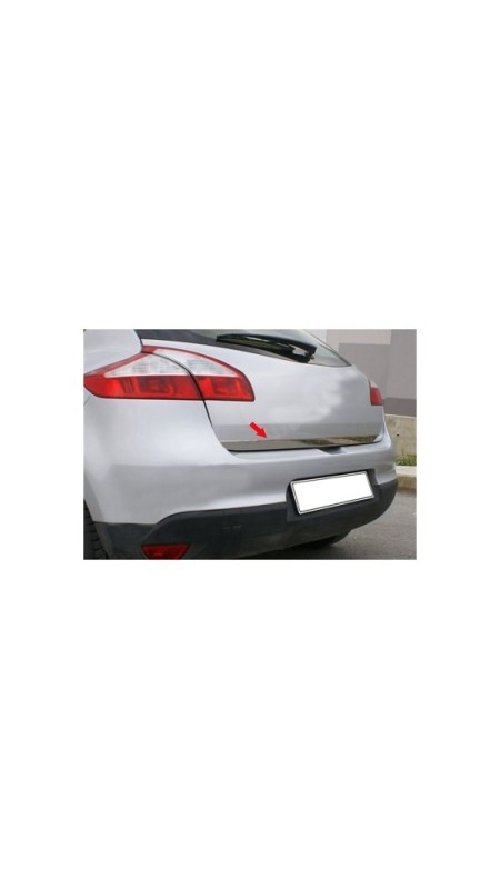 Renault Megane 3 Hb Krom Bagaj Alt Çıtası 2010-2016 Model Aralığı Uyumlu