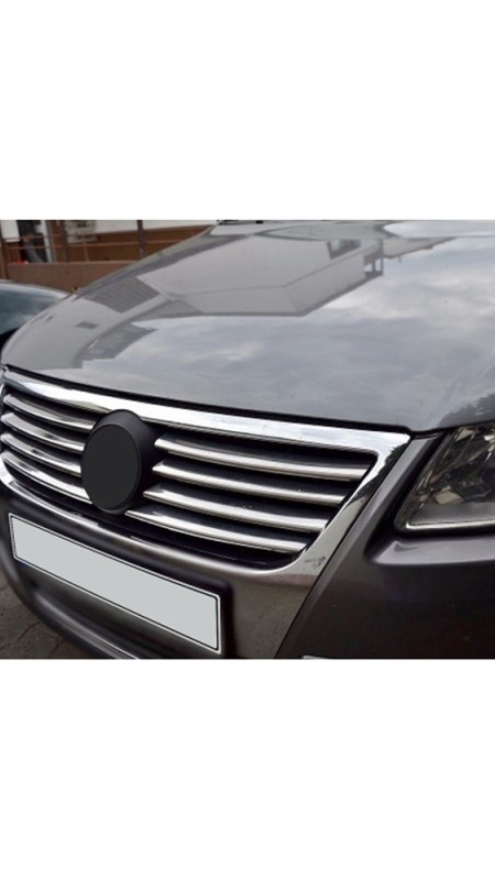 Volkswagen Passat Krom Ön Panjur 2005-2012 Model Aralığı Uyumlu Parlak Paslanmaz Çelik 