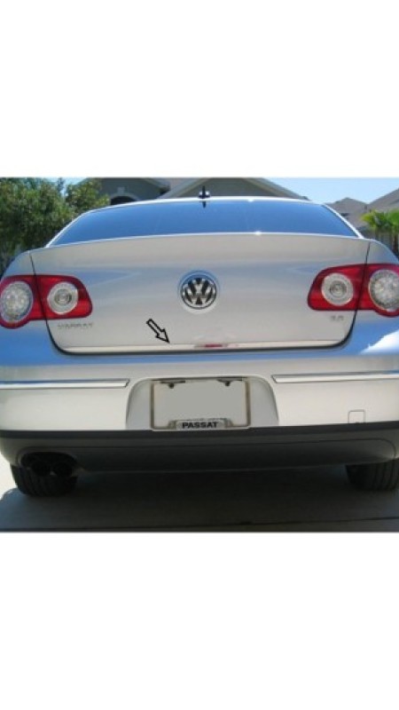 Volkswagen Passat B6 Krom Bagaj Alt Çıtası 2005-2011 Model Aralığı Uyumlu Parlak 