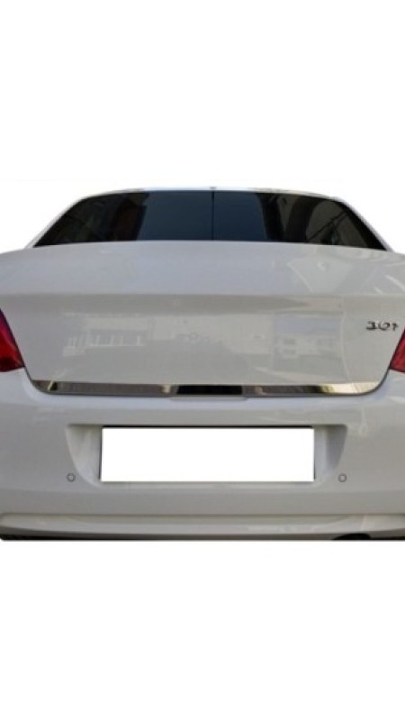 Peugeot 301 Krom Bagaj Alt Çıtası 2012 Model Üzeri Uyumlu 