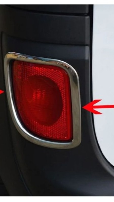 Renault Kangoo Krom Arka Reflektör Çıtası 2008 Üzeri Uyumlu 