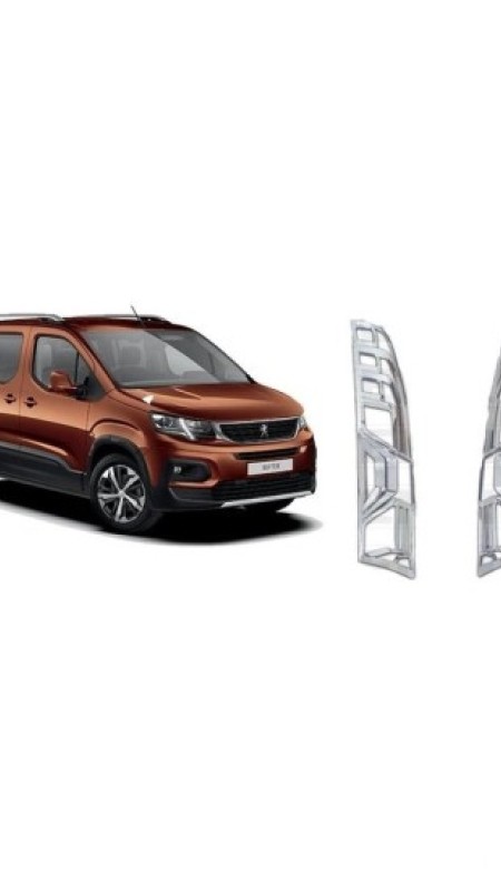 Peugeot Rifter Krom Stop Çerçevesi 2019 Üzeri Uyumlu