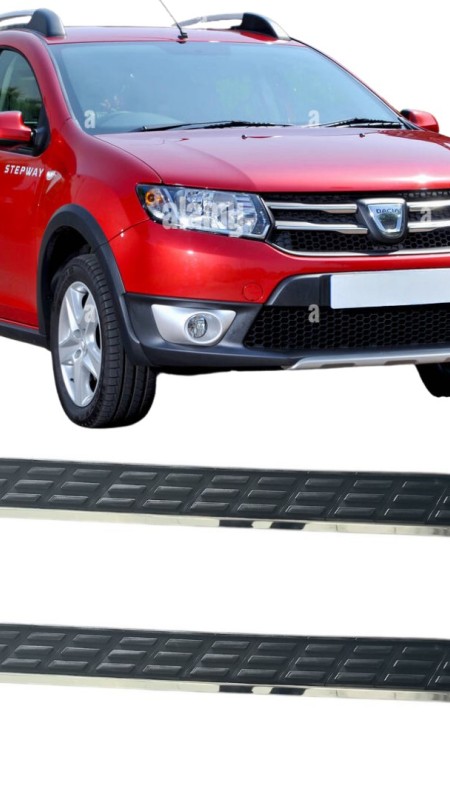 Dacia Sandero Stepway Prolüx Yan Basamak 2013-2020 Arası Uyumlu 