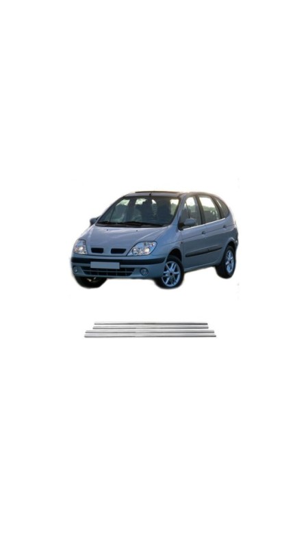 Renault Scenic Krom Cam Çıtası 2003-2009 Model Aralığı Uyumlu