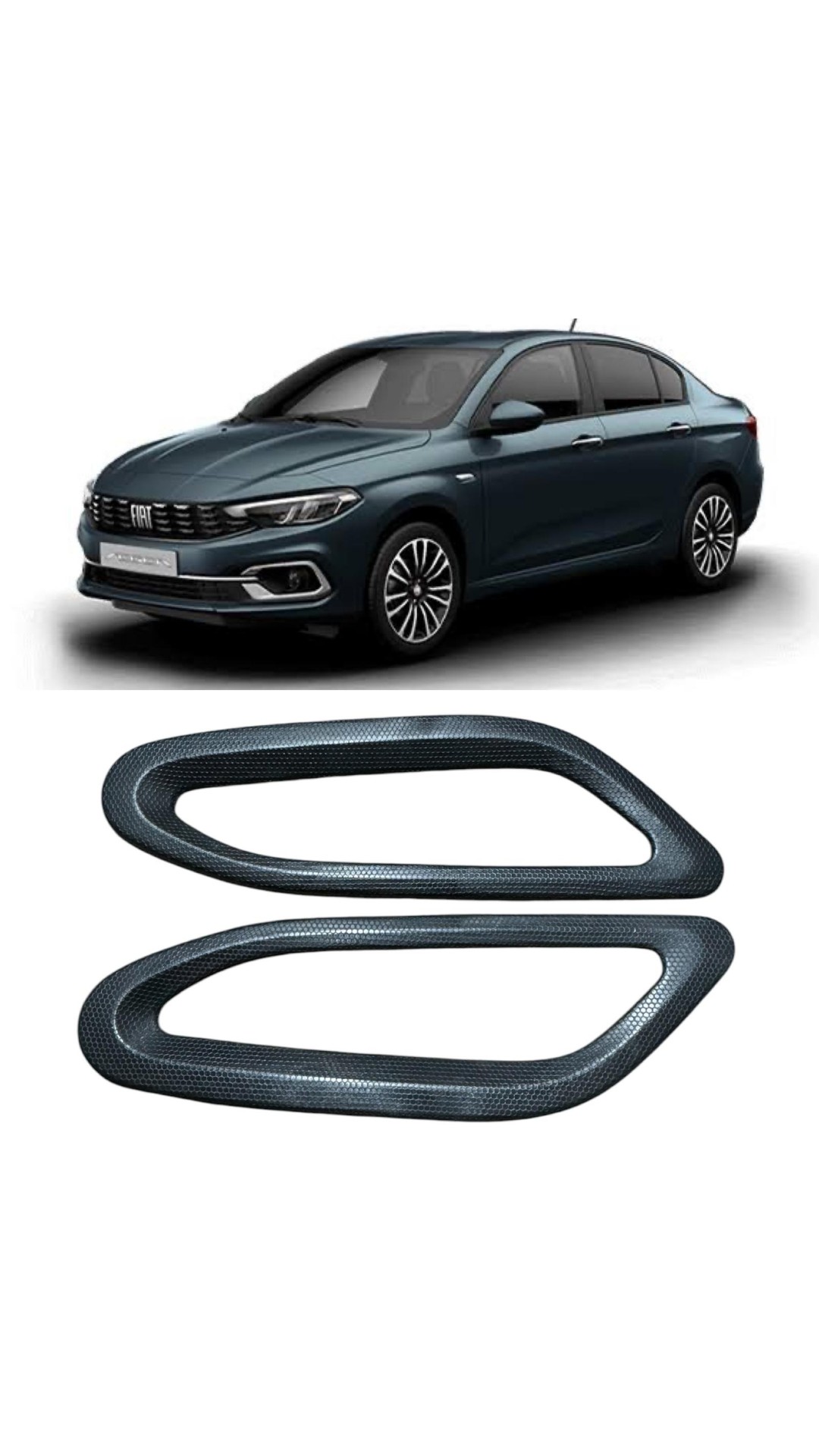 Fiat Egea Sedan Siyah Sinyal Çerçevesi 2014-2023 Model Uyumlu