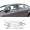 Skoda Octavia A7 Krom Cam Çerçeve Tam Tur 2013-2019 Uyumlu 