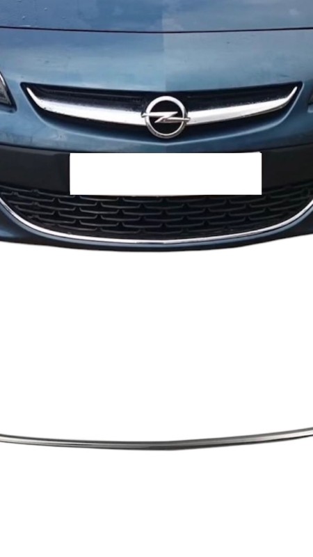 Opel Astra J Sedan Krom Ön Tampon Çıtası 2010 Üzeri Uyumlu