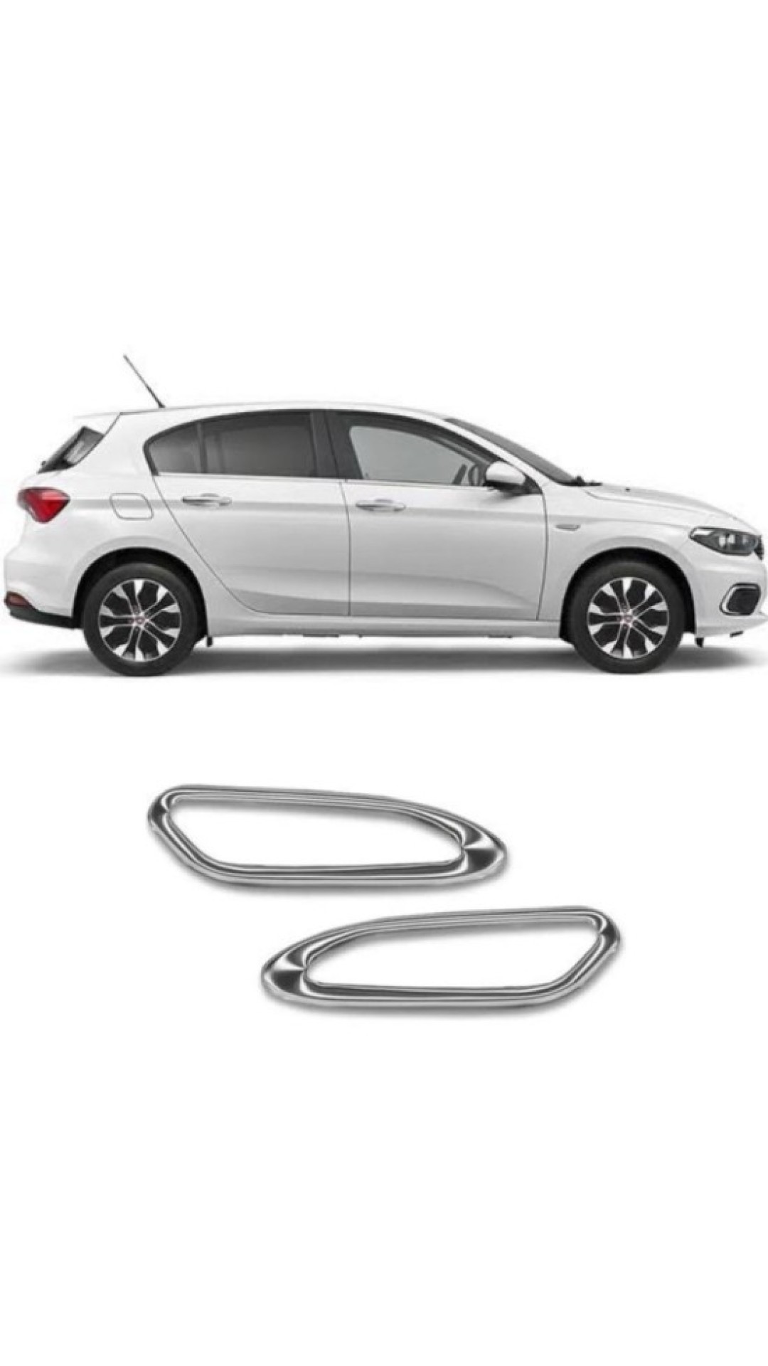 Fiat Egea Hb Krom Sinyal Çerçevesi 2015 Model Üzeri Uyumlu