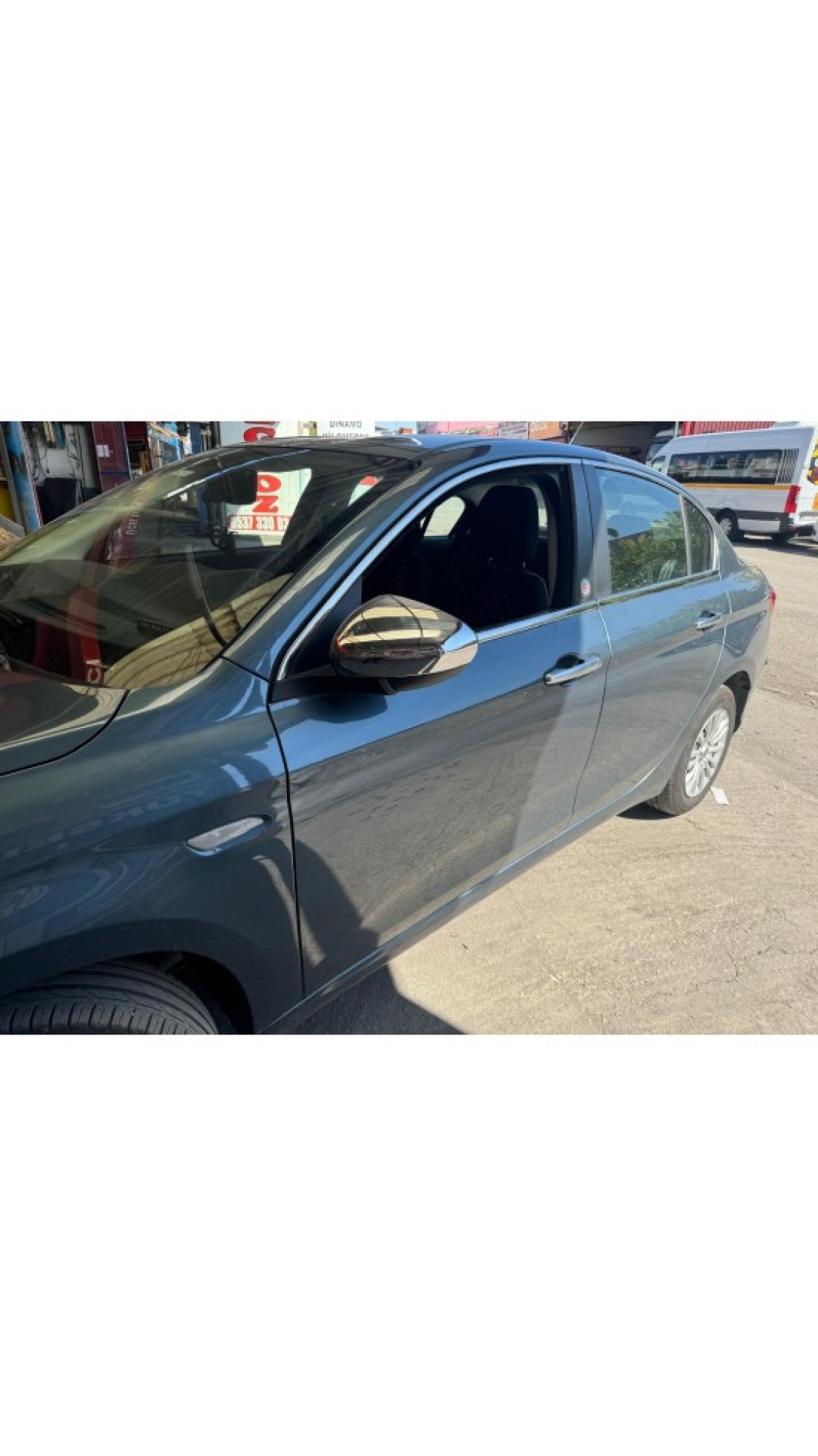 Fiat Egea Sedan Krom Ayna Kapağı 2015-2023 Uyumlu