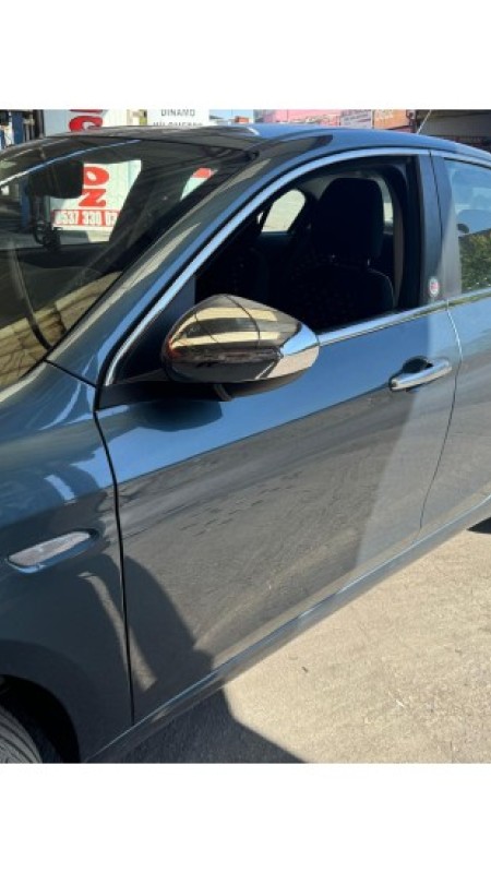 Fiat Egea Sedan Krom Ayna Kapağı 2015-2023 Uyumlu