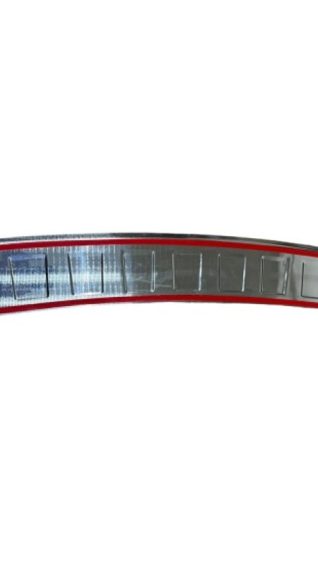 Opel Astra J Hb Krom Arka Tampon Eşiği 2010-2014 Model Aralığı Uyumlu Parlak Paslanmaz Çelik 