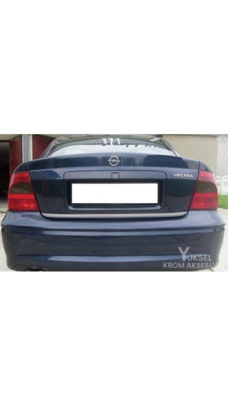 Opel Vectra B Krom Bagaj Alt Çıtası 1996-2005 Model Aralığı Uyumlu Parlak Paslanmaz Çelik 