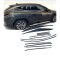 Hyundai Tucson Krom Cam Çerçeve Nikelajı 2021 Model Üzeri Tam Tur 