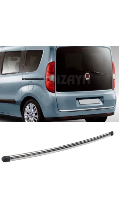 Fiat Doblo Krom Arka Koruma Demiri 2010 Model Üzeri Uyumlu