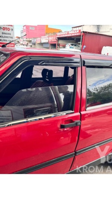 Fiat Uno Krom Cam Çıtası 1998 Model Üzeri Uyumlu