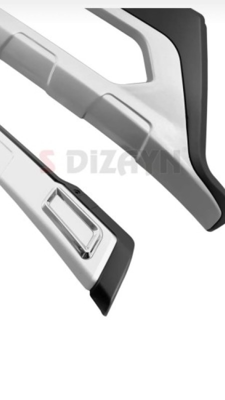 Fiat Fiorino Ön ve Arka Tampon Koruma Difüzör Seti 2017 Model Üzeri Uyumlu