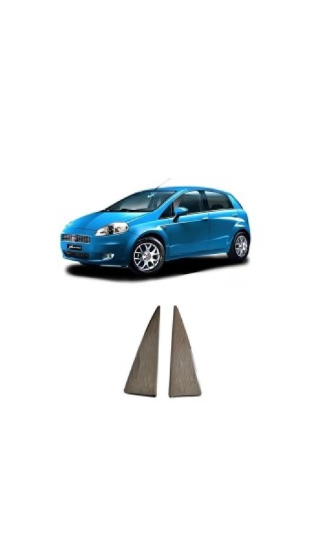 Fiat Punto Krom Arka Kelebek Üçgeni 2006 Model Üzeri Uyumlu
