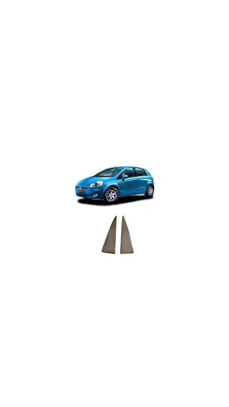 Fiat Punto Krom Arka Kelebek Üçgeni 2006 Model Üzeri Uyumlu