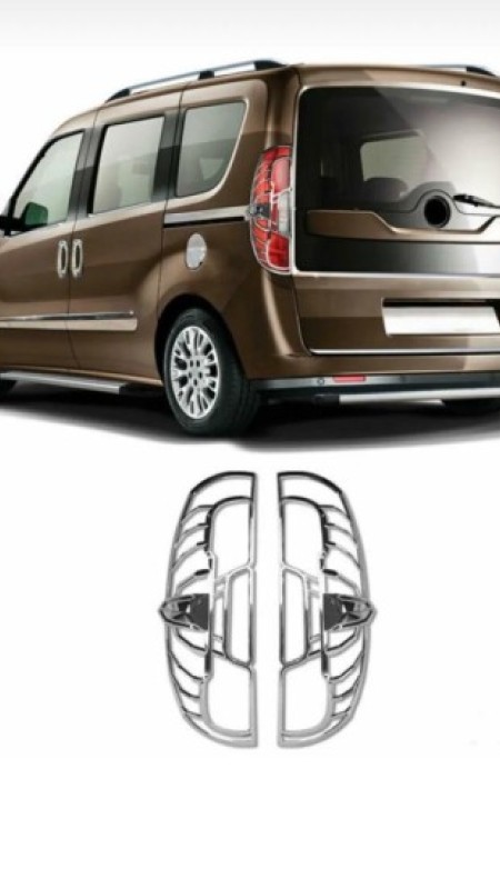 Fiat Doblo Krom Stop Çerçevesi 2015 Üzeri Uyumlu