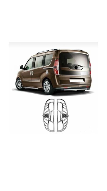 Fiat Doblo Krom Stop Çerçevesi 2015 Üzeri Uyumlu