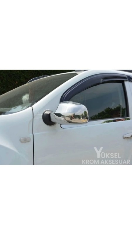 Dacia Duster Krom Ayna Kapağı 2012-2017 Model Aralığı Uyumlu 