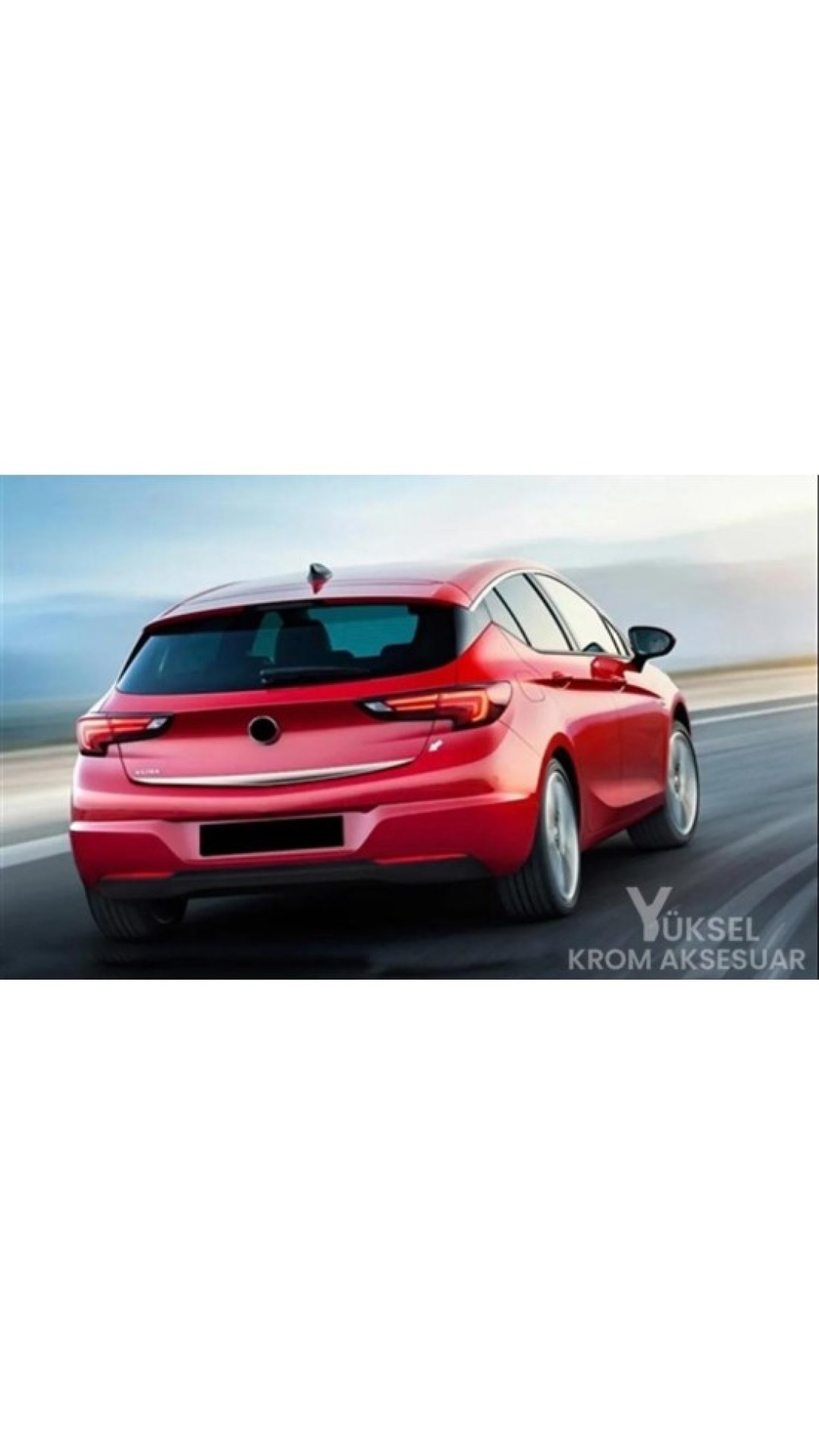 Opel Astra K Krom Bagaj Alt Çıtası 2015-2021 Model Aralığı Uyumlu Parlak Paslanmaz Çelik Opel Astra K Krom Bagaj Alt Çıtası 2015-2021 Model Aralığı Uyumlu Parlak Paslanmaz Çelik