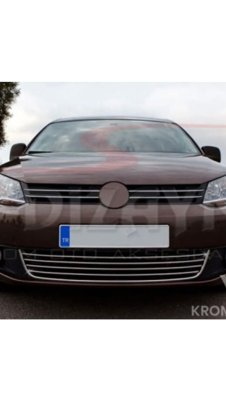  Volkswagen Caddy Krom Ön Tampon Çıtası 2010-2015 Model Uyumlu