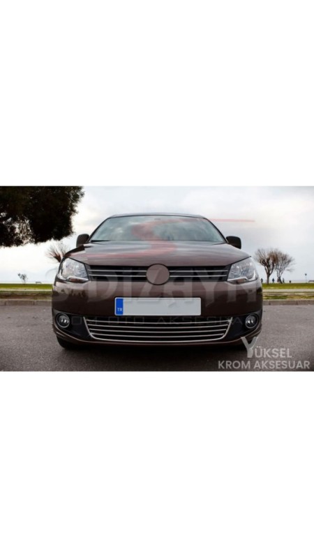  Volkswagen Caddy Krom Ön Tampon Çıtası 2010-2015 Model Uyumlu
