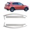 Fiat Egea Cross Krom Cam Çerçeve Tam Tur 2015-2023 Model Aralığı Uyumlu