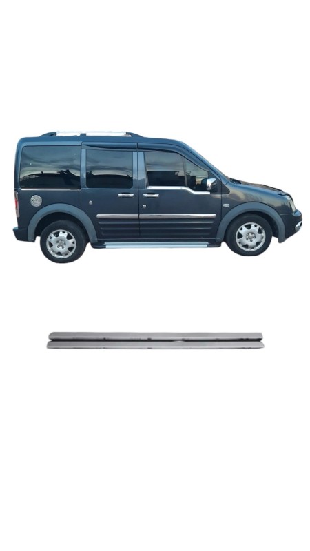 Ford Connect Krom Sürgülü Kapı Çıtası 2002-2014 Uyumlu 