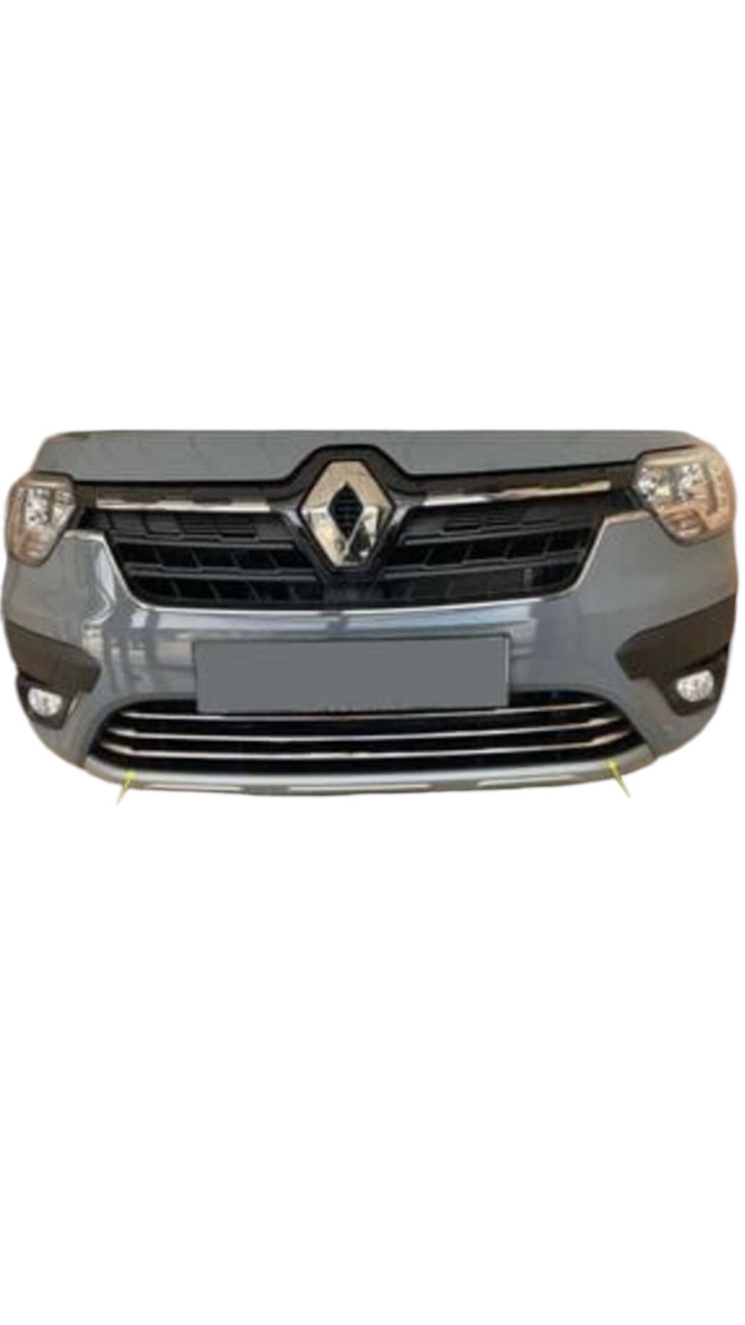 Renault Express Krom Ön Tampon Çıtası 2021 Üzeri Uyumlu 3 Parça Parlak Paslanmaz Renault Express Krom Ön Tampon Çıtası 2021 Üzeri Uyumlu 3 Parça Parlak Paslanmaz
