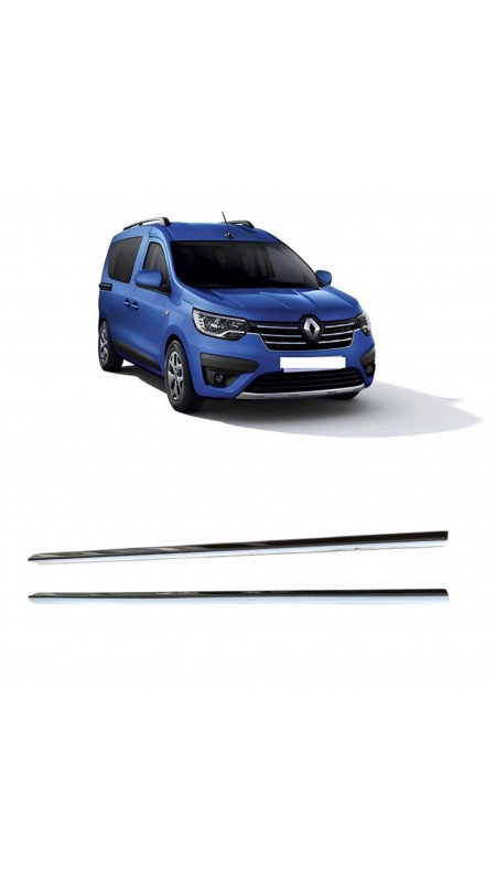 Renault Express Krom Cam Çıtası 2021 Üzeri Parlak Paslanmaz 