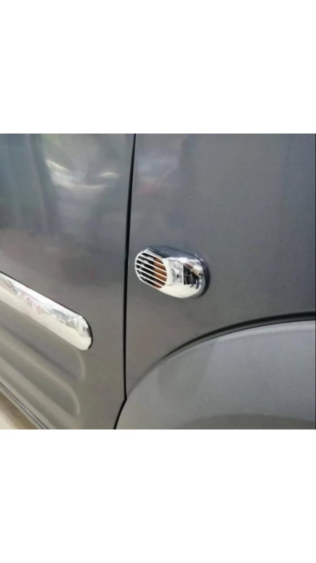 Fiat Doblo Krom Sinyal Çerçevesi Abs 2000-2010 Model Aralığı Uyumlu