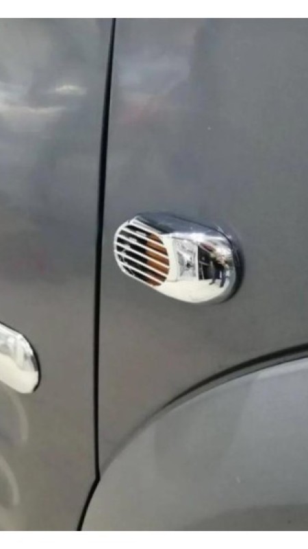 Fiat Doblo Krom Sinyal Çerçevesi Abs 2000-2010 Model Aralığı Uyumlu