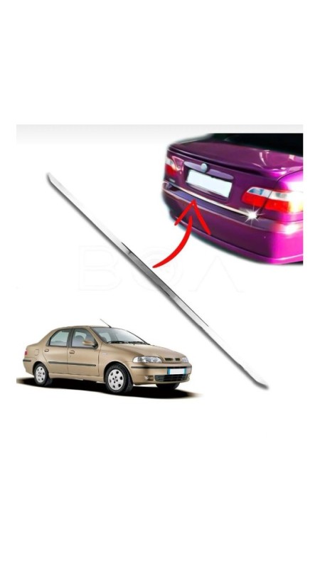 Fiat Albea Krom Bagaj Alt Çıtası 2002-2011 Model Aralığı Uyumlu 