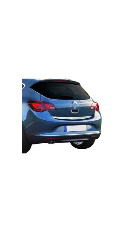 Opel Astra J Hb Krom Bagaj Alt Çıtası 2010 Üzeri Uyumlu Paslanmaz Çelik 