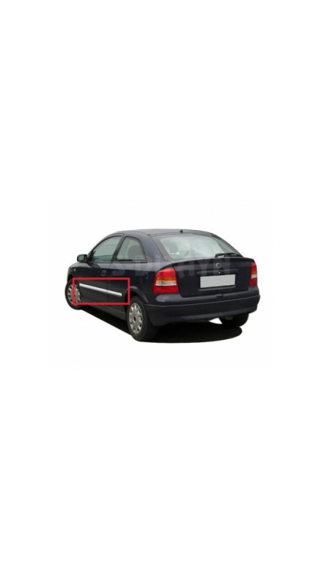 Opel Astra G Krom Yan Kapı Çıtası 1998-2009 Model Aralığı Uyumlu Parlak Paslanmaz Çelik 
